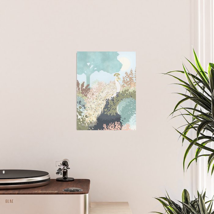 Peacock Garden I Poster Gallery Image 2
