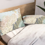 Peacock Garden I Pillow Sham Gallery Image 2