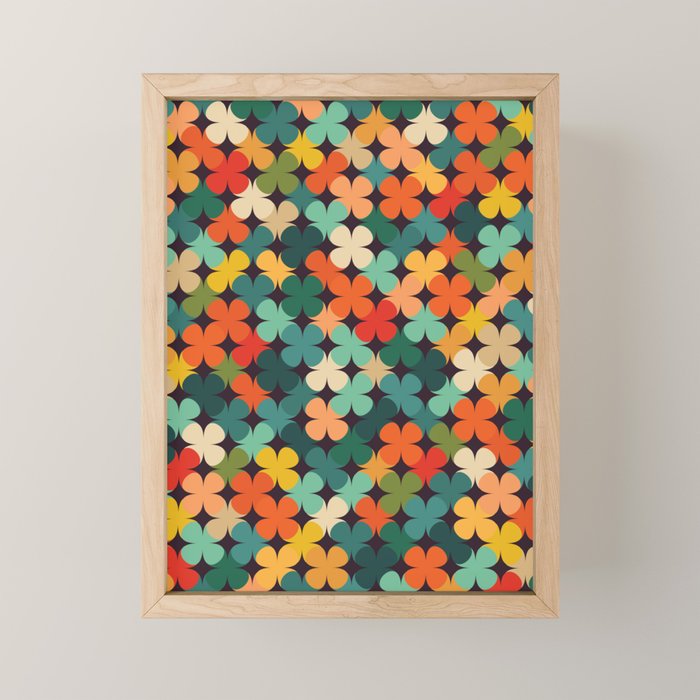 Lucky Clover Mini Art Print Gallery Image 1