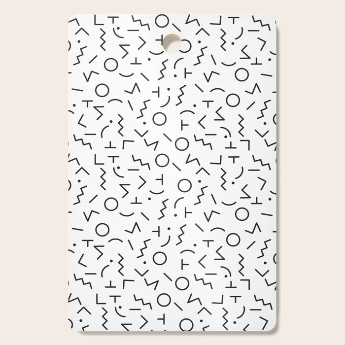 Memphis Cutting Board Gallery Image 1
