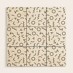 Memphis Wood Wall Art Gallery Image 1
