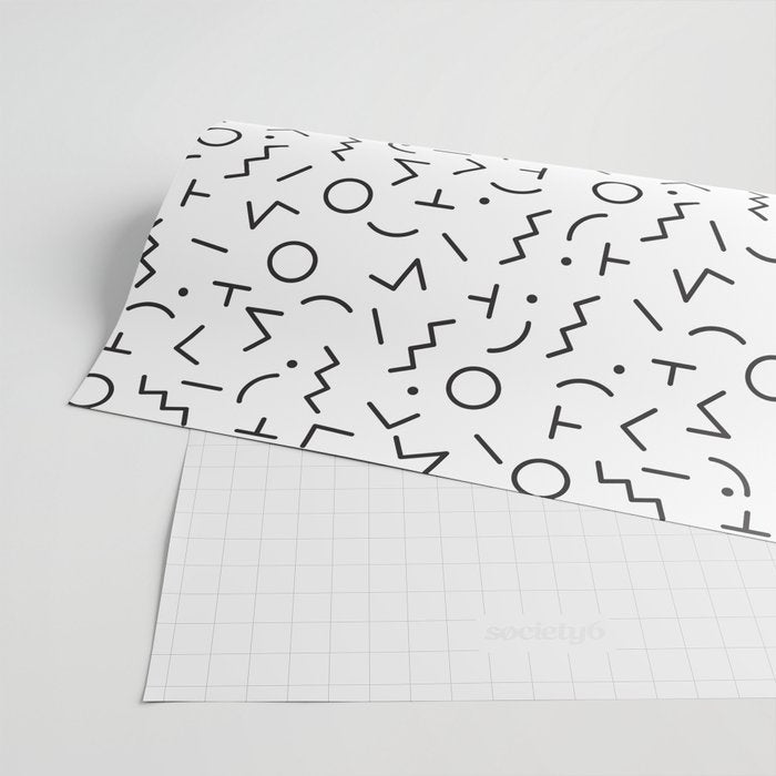 Memphis Wrapping Paper Gallery Image 2