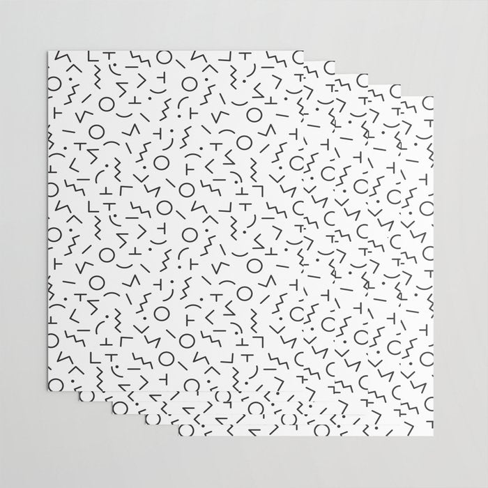 Memphis Wrapping Paper Gallery Image 3