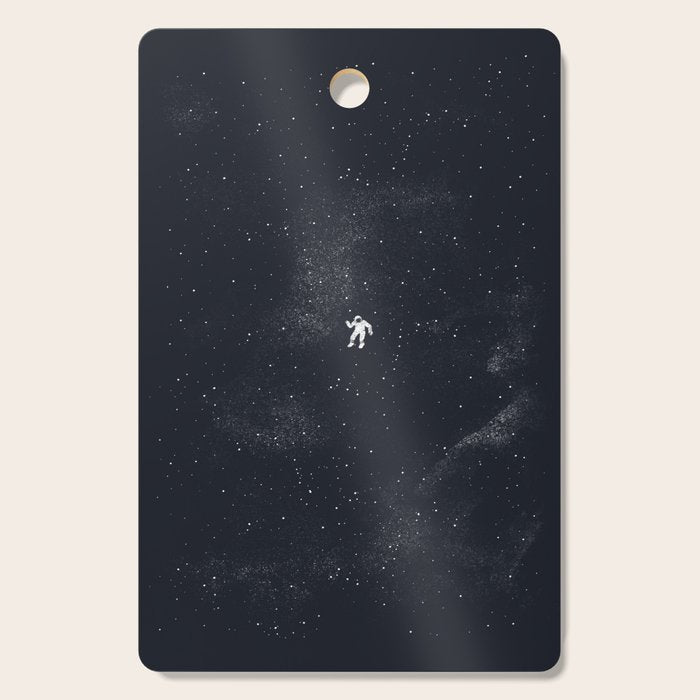 Gravity - Dark Blue Cutting Board Gallery Image 1