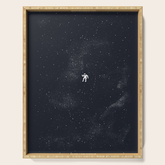 Gravity - Dark Blue Serving Tray Gallery Image 1