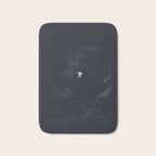 Gravity - Dark Blue Bath Mat Gallery Image 1