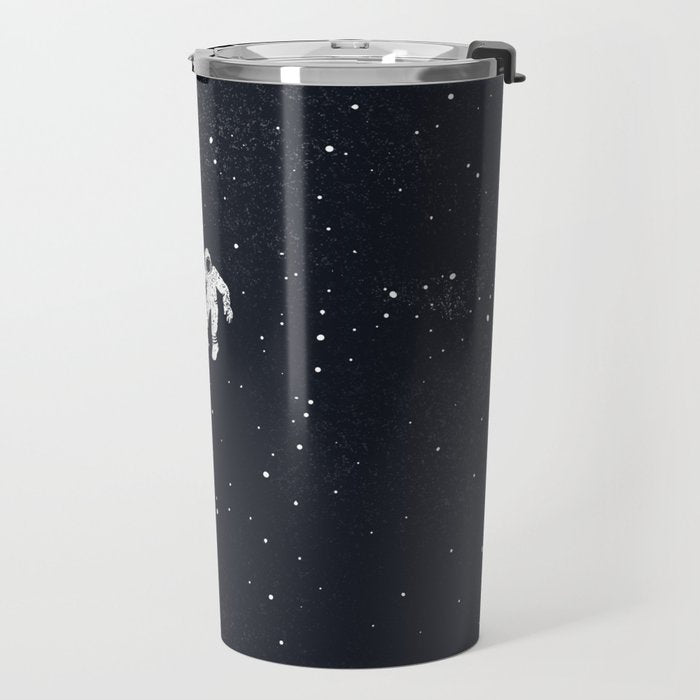 Gravity - Dark Blue Travel Mug Gallery Image 2
