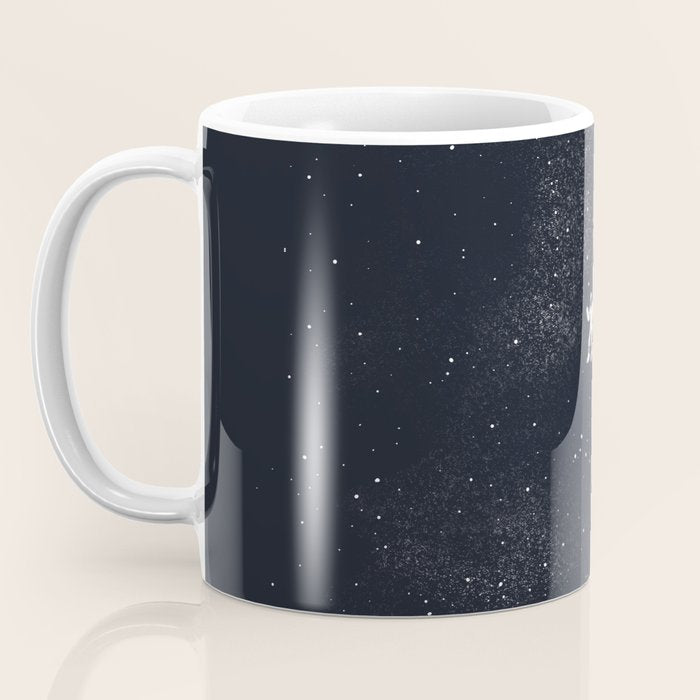 Gravity - Dark Blue Coffee Mug Gallery Image 3