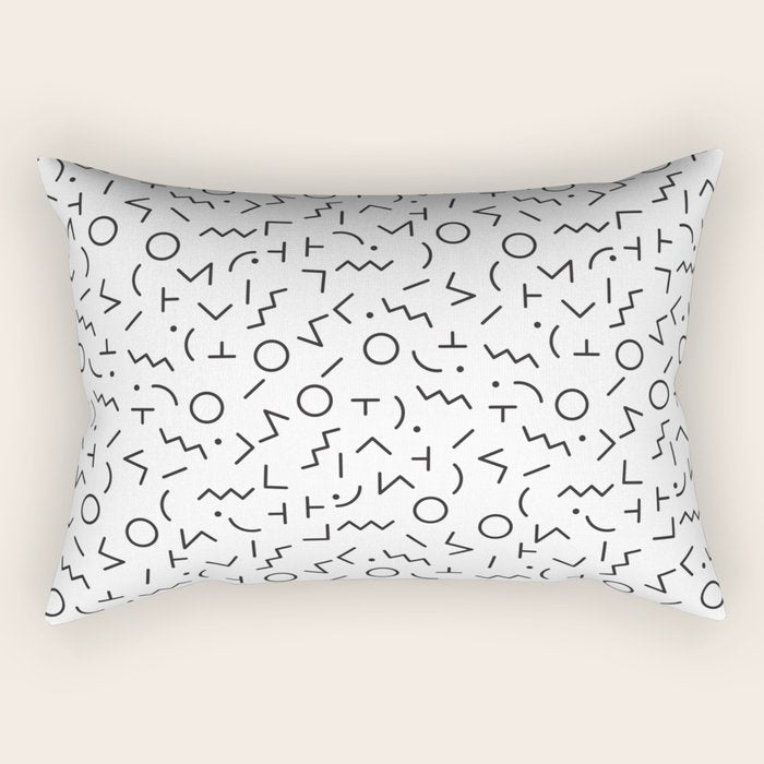 Memphis Rectangular Pillow Gallery Image 1