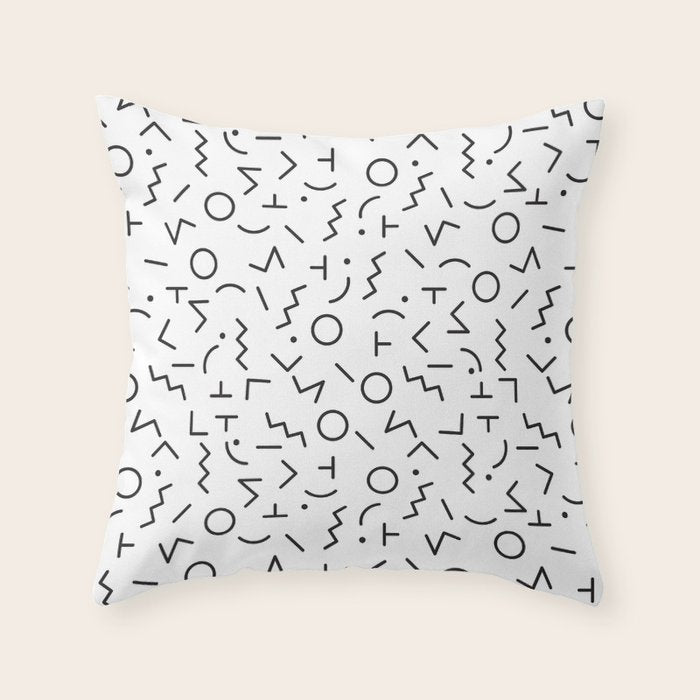 Memphis Throw Pillow Gallery Image 6