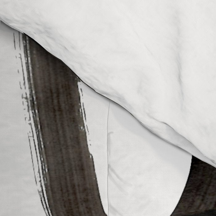 'Writing On The Wall' Mid Century Modern Fun Abstract Shapes  Comforter Gallery Image 4