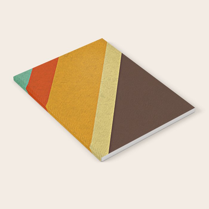 Retro 70s Color Palette Notebook Gallery Image 1