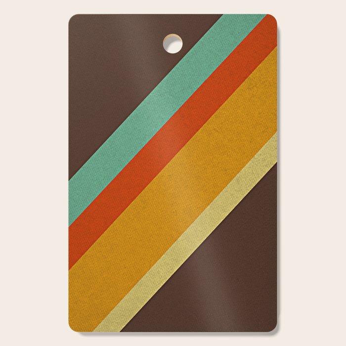 Retro 70s Color Palette Cutting Board Gallery Image 1