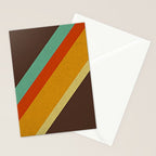 Retro 70s Color Palette Stationery Card Gallery Image 2