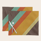 Retro 70s Color Palette Placemat Gallery Image 1