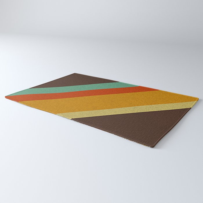 Retro 70s Color Palette Rug Gallery Image 3
