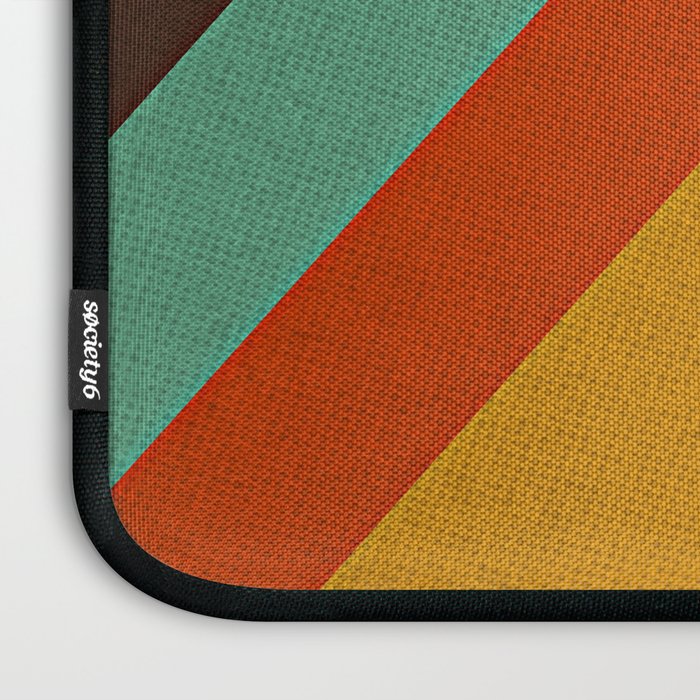 Retro 70s Color Palette Laptop Sleeve Gallery Image 3