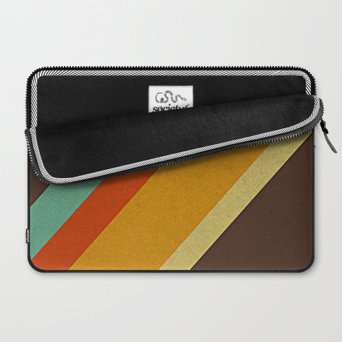 Retro 70s Color Palette Laptop Sleeve Gallery Image 2