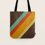 Retro 70s Color Palette Tote Bag Gallery Image 1