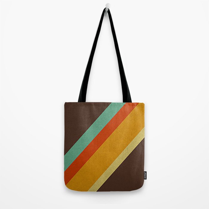 Retro 70s Color Palette Tote Bag Gallery Image 2