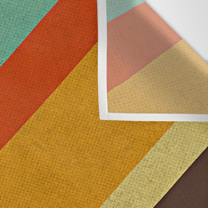 Retro 70s Color Palette Wall Tapestry Gallery Image 3