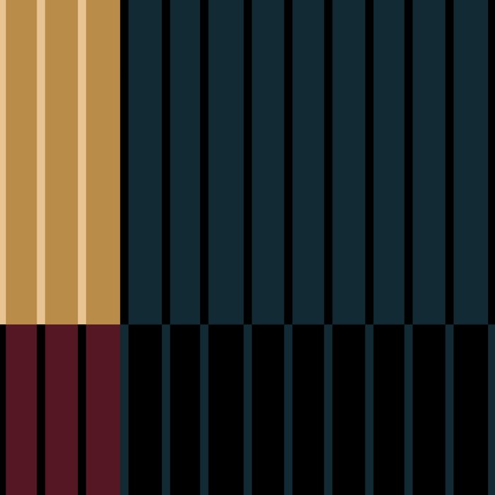 Color Block Line Abstract X Coffee Mug Gallery Image 2