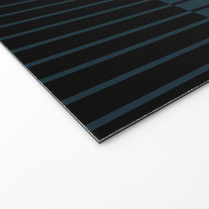 Color Block Line Abstract X Welcome Mat Gallery Image 2