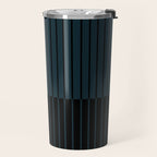 Color Block Line Abstract X Travel Mug Gallery Image 2