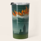 Heavenly fire over Augsburg  Augsburger Wunderzeichenbuch Himmelsfeuer uber Augsburg Travel Mug Gallery Image 3