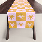 Star Check - Peachy Table Runner Gallery Image 1