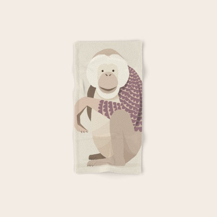 Whimsical Orangutan Bath Towel Gallery Image 1