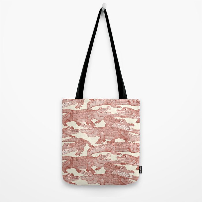 just alligators paprika Tote Bag Gallery Image 2