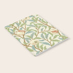 William Morris Enchanted Bird & Pomegranate Cream Pattern Notebook Gallery Image 2