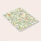 William Morris Enchanted Bird & Pomegranate Cream Pattern Notebook Gallery Image 3