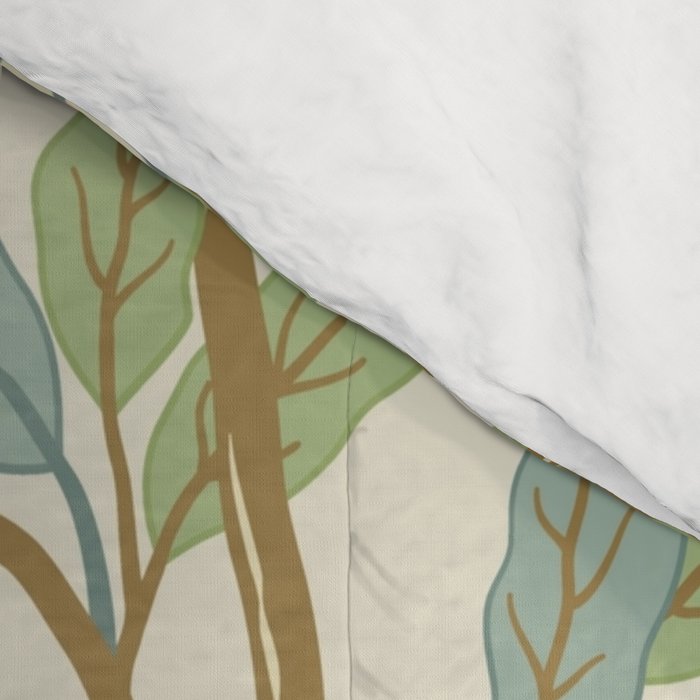 William Morris Enchanted Bird & Pomegranate Cream Pattern Comforter Gallery Image 4