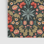 Victorian Carnation in Moody Red and Green Poster Gallery Image 3