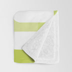 Mid-Century Modern Rectangle Design Blue Green and Gray Throw Blanket Gallery Image 3
