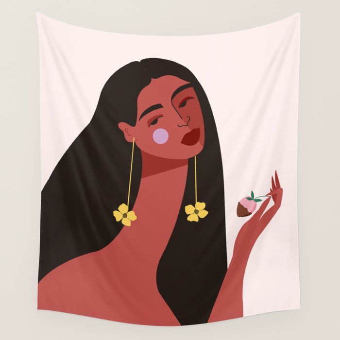 Valentine Self Care Wall Tapestry Gallery Image 1