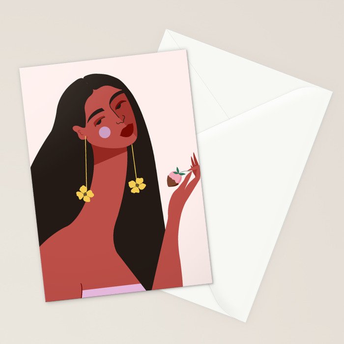 Valentine Self Care Stationery Card Gallery Image 2