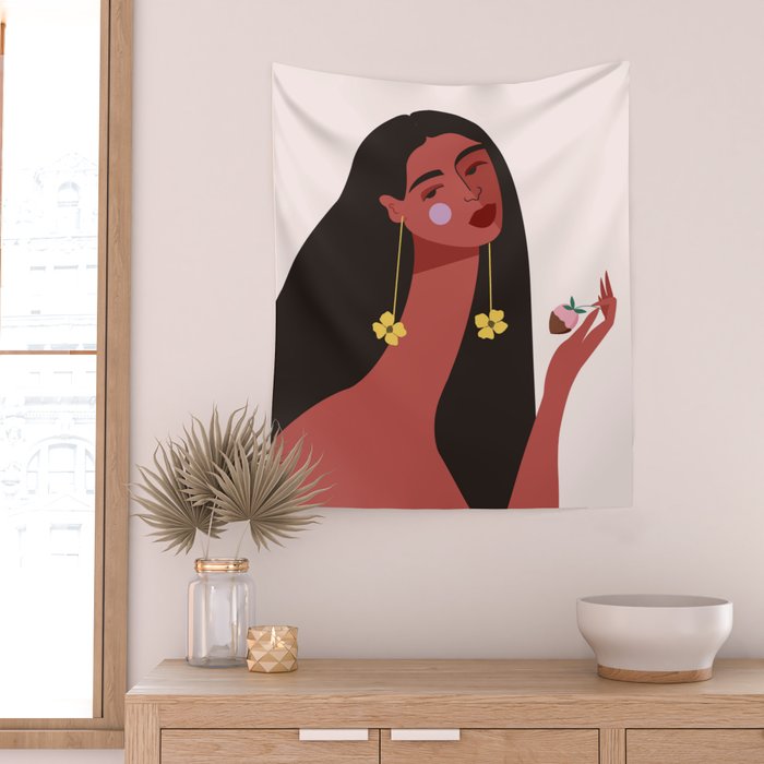 Valentine Self Care Wall Tapestry Gallery Image 2