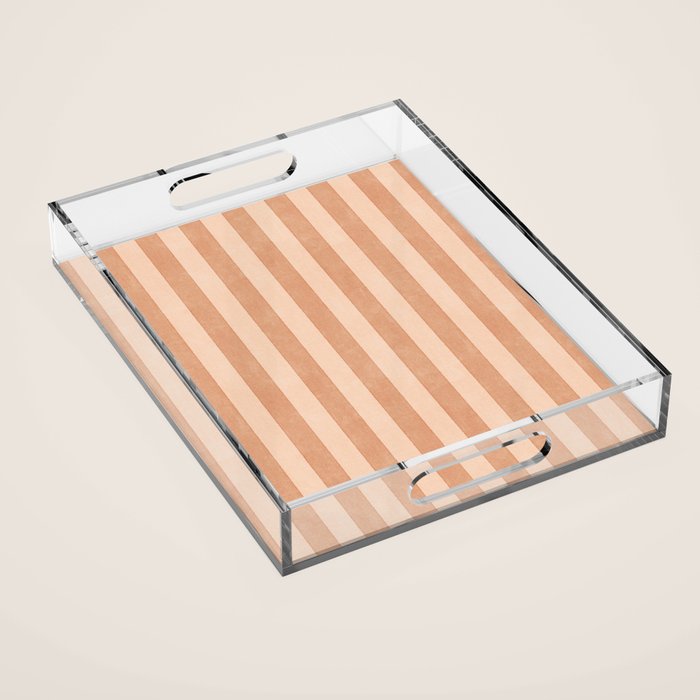 STRIPES 001 E - Waffle Acrylic Tray Gallery Image 1