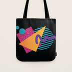 Memphis Pattern 29 / 80s - 90s Retro Tote Bag Gallery Image 1