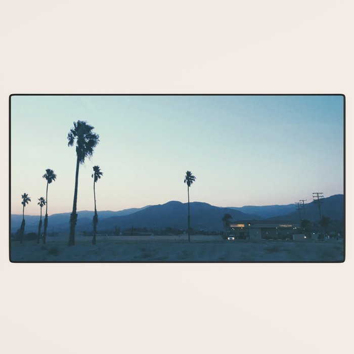 PALM TREES IN CALIFORNIA II Desk Mat Gallery Image 3