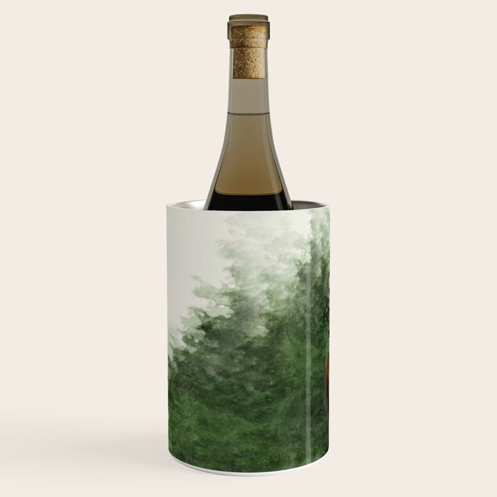 Deers in the Forest Wine Chiller Gallery Image 2