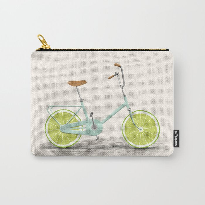 Acid (Blue) Carry All Pouch Gallery Image 1