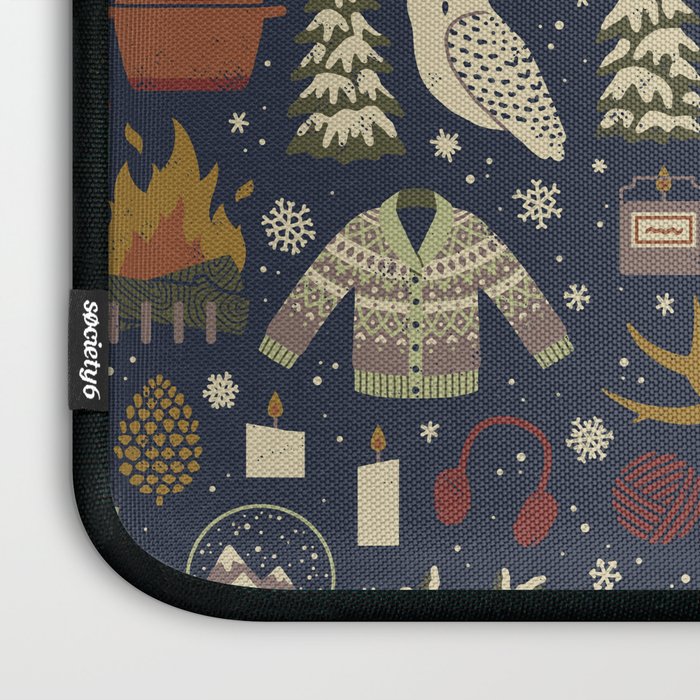 Winter Nights Laptop Sleeve Gallery Image 3