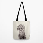 Another oodle dog watercolor painting  Tote Bag Gallery Image 2