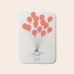 Penguin Balloons Bath Mat Gallery Image 1