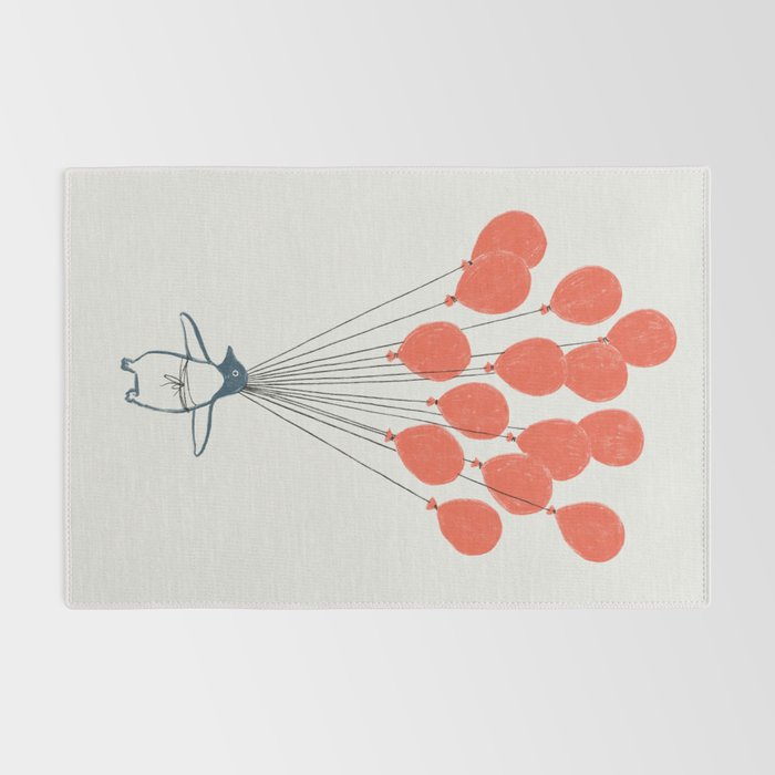 Penguin Balloons Rug Gallery Image 2