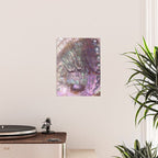 Shimmery Lavender Abalone Mother of Pearl Poster Gallery Image 2
